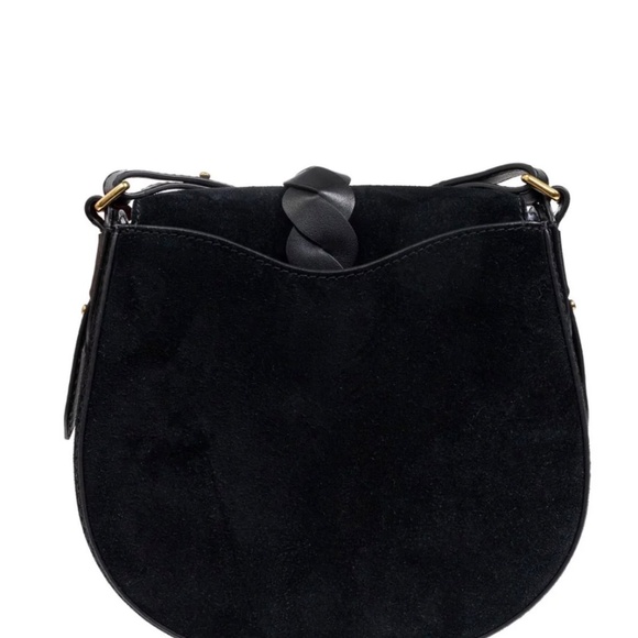 Isabel Marant Small Altay Black Suede Crossbody Bag - Picture 2 of 7